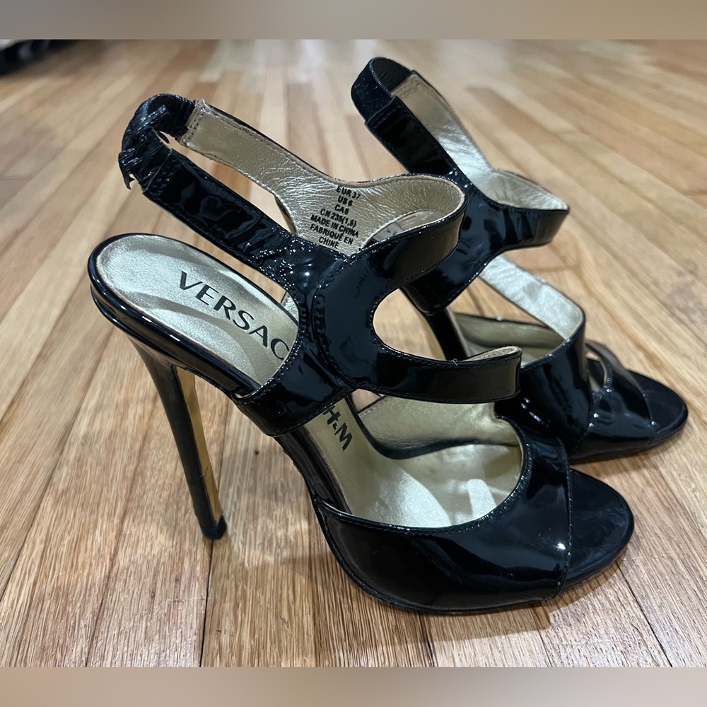Versace for H&M black Heels